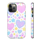 Colourful Doodle Design, Tough Cases, Phone Cover