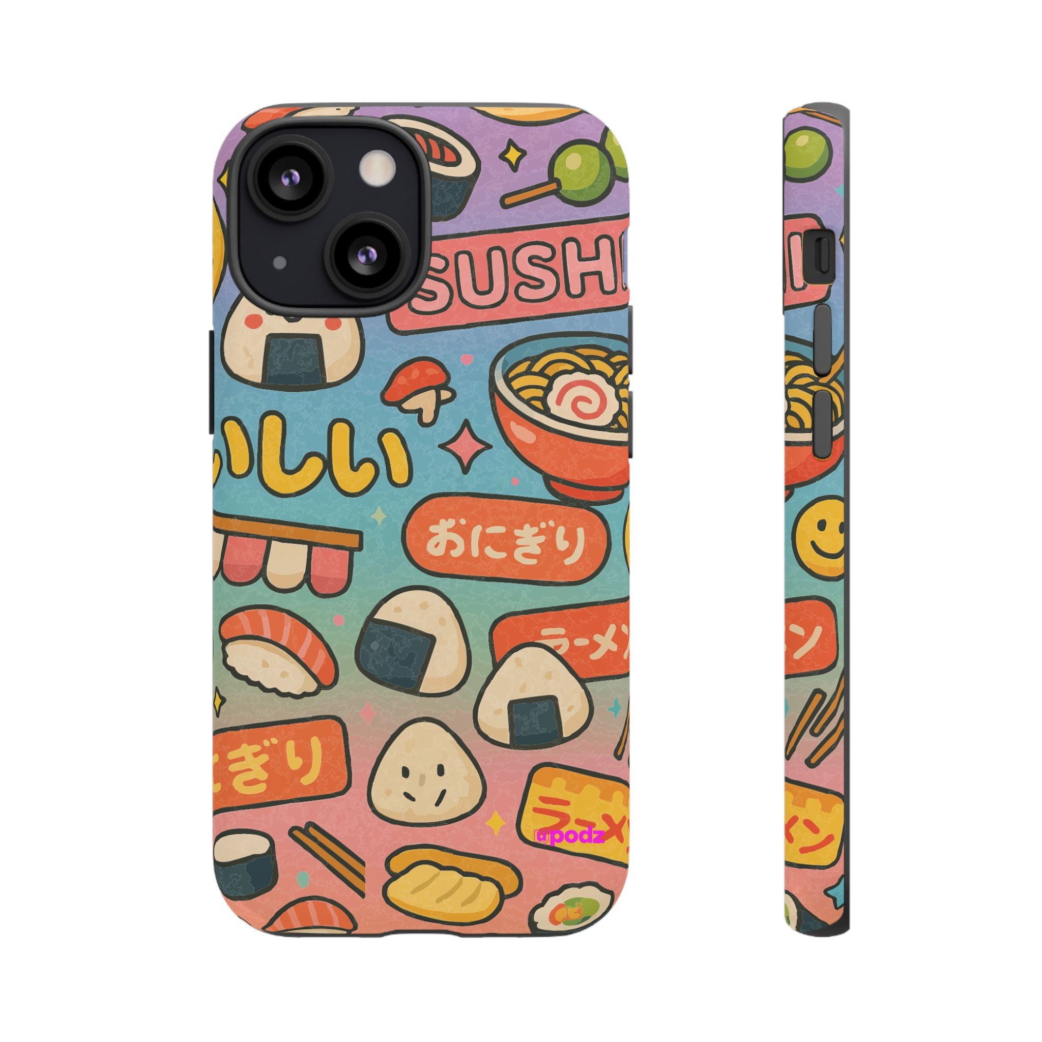 I love Sushi, White Cover Design, Tough Cases, Phone Cover