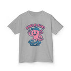 Axolotl Kids Tee, Fun Graphic Tee, Kids Cotton T-Shirt