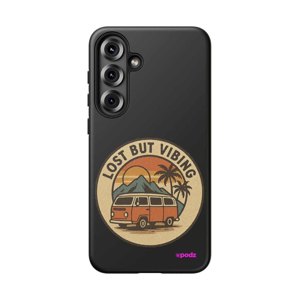 Lost But Vibing Design, Tough Cases, Phone Cover