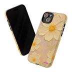 Phone Cases - Colorful Retro Oil Painting Flower