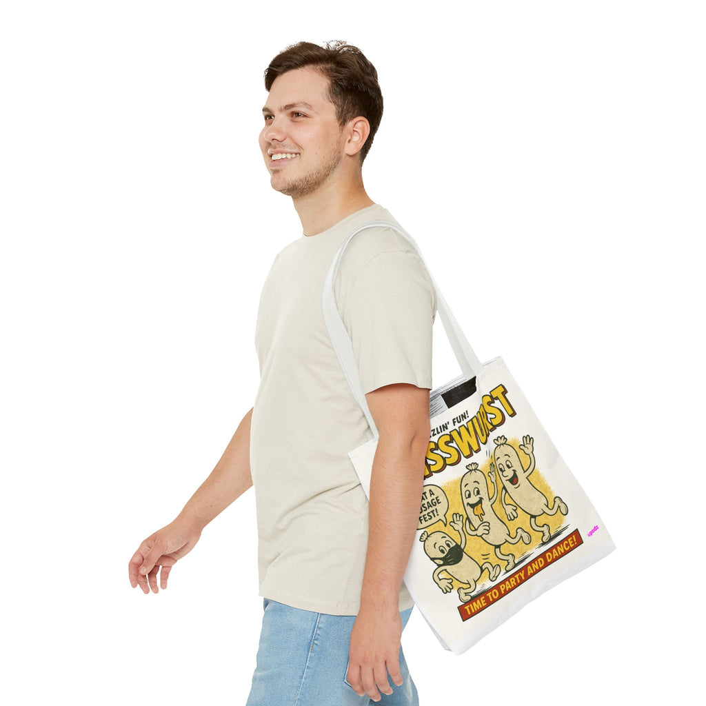 Weiner Fest Tote Bag - Quirky Fun Bag
