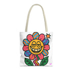 Flower Power Tote Bag - Quirky Fun Bag