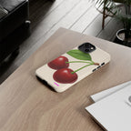Red Cherry Design, Tough Cases, Phone Cover