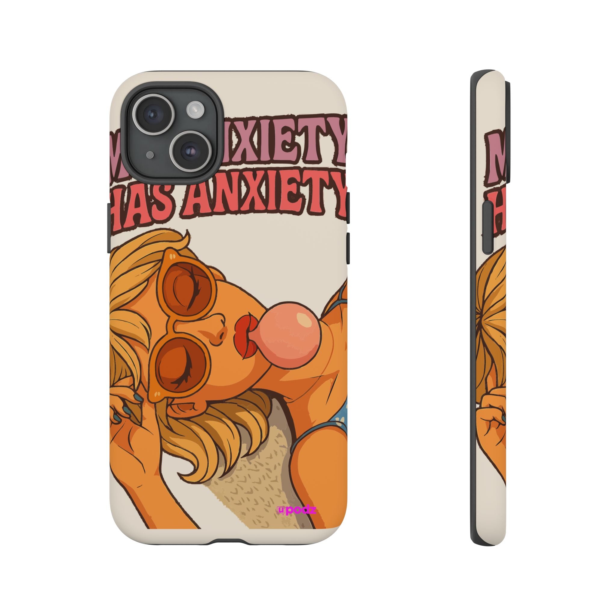 My Anxiety Design, Tough Cases, Phone Cover