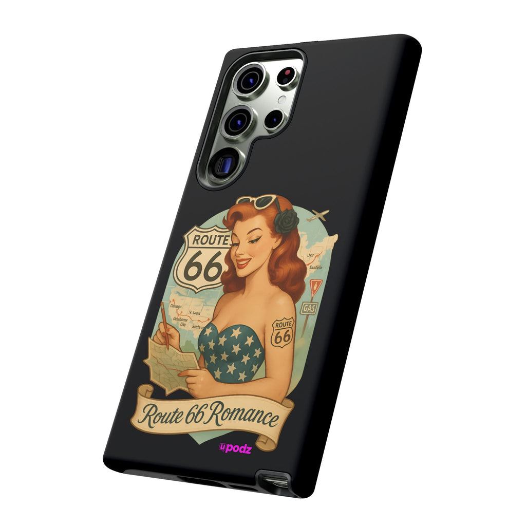 Route 66 Design, Tough Cases, Phone Cover, Unique Gift