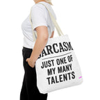 Sarcasm Tote Bag - Quirky Design, Fun Bag