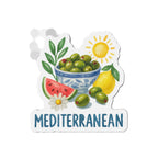 Mediterranean Die-Cut Magnet, Fun Refrigerator Magnet