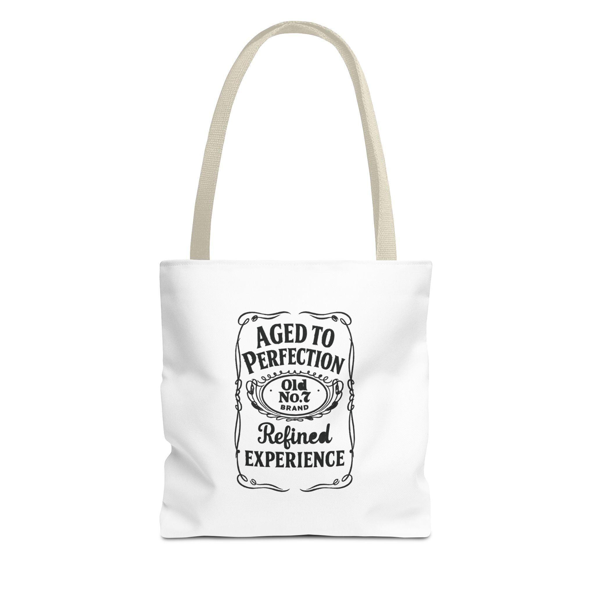 Aged to perfection Tote Bag, Inspirational Gift, Eco-Friendly Shopping Bag