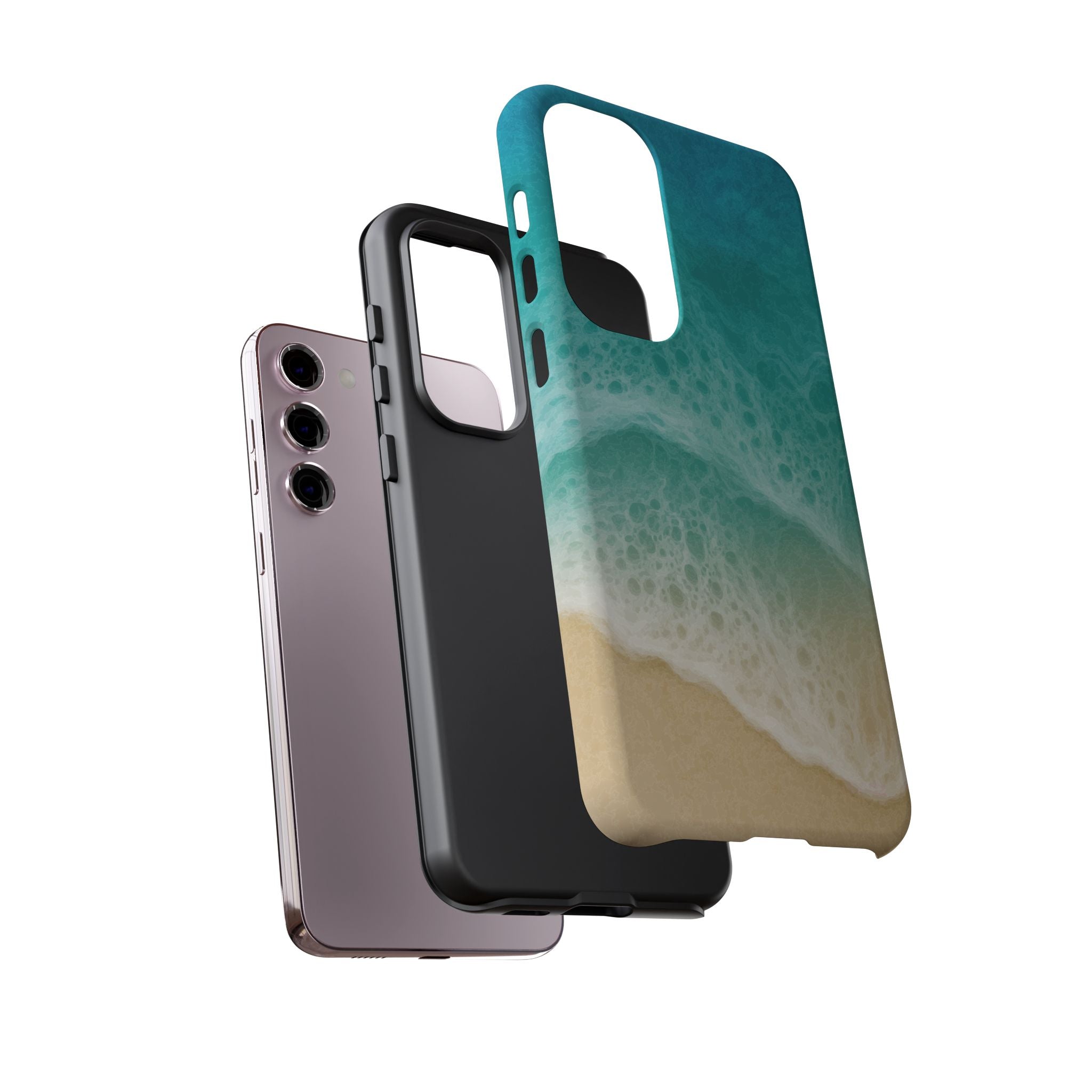 Resin Art, White Cover Design, Tough Cases, Phone Cover