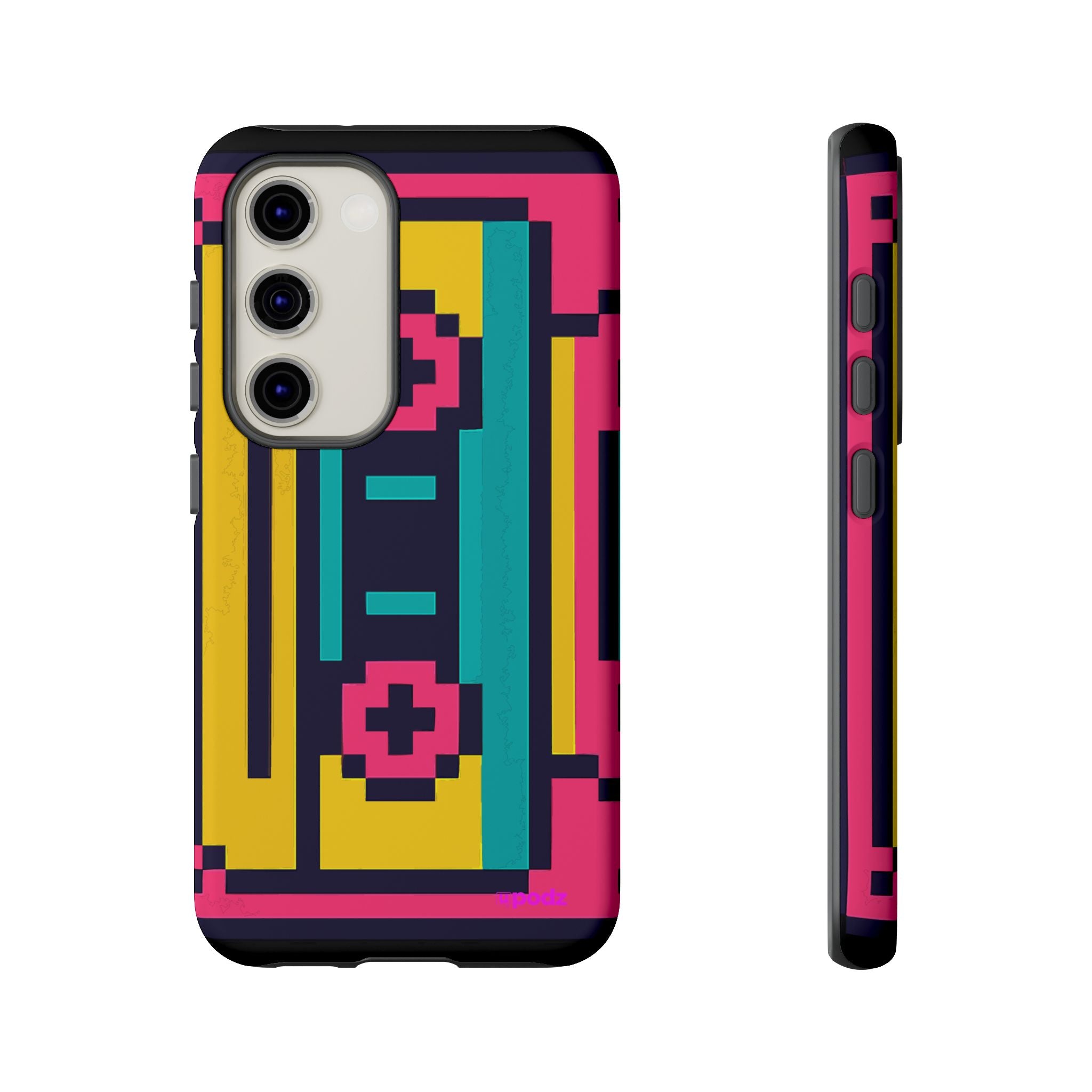 Retro tape Design, Tough Cases, Phone Cover