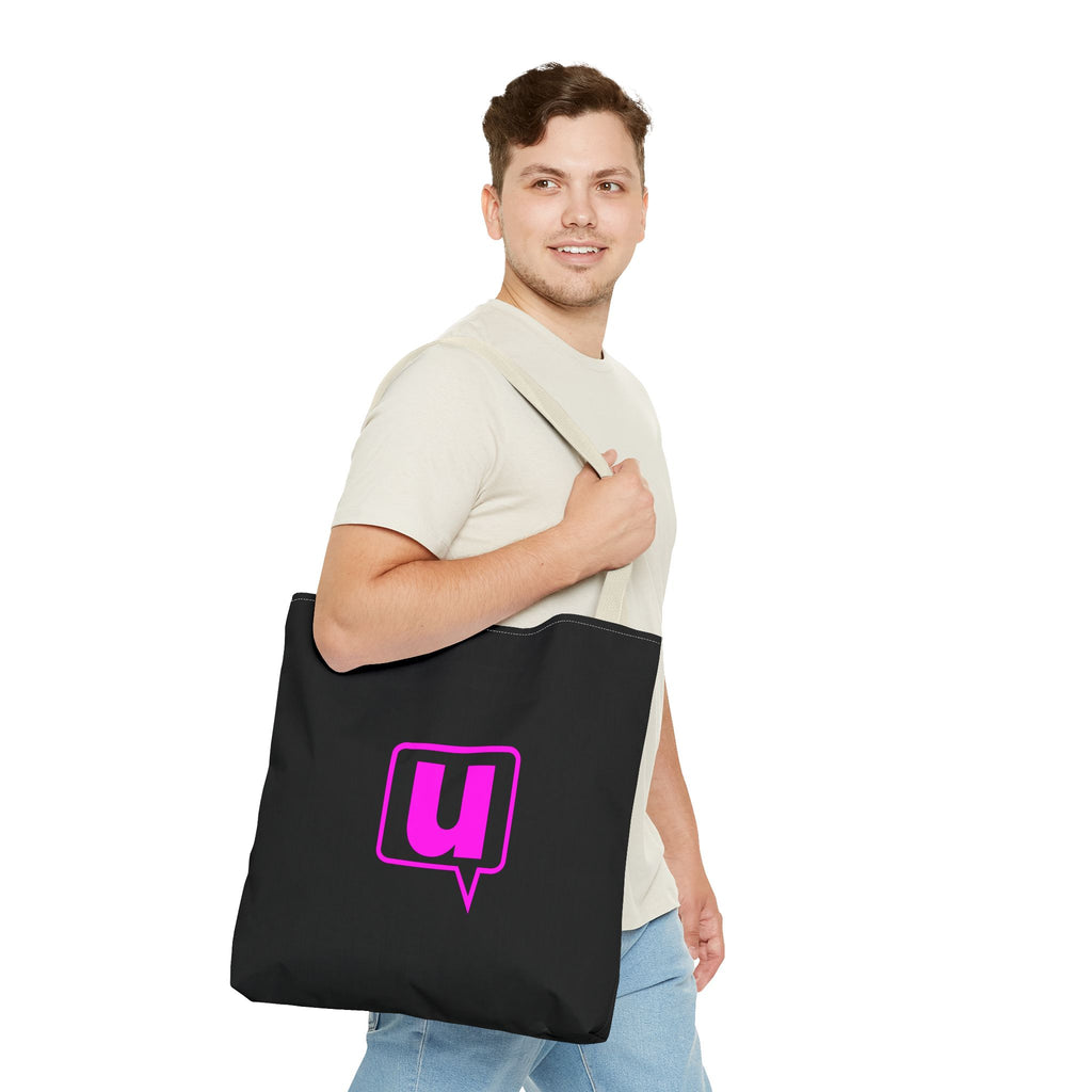 U Tote Bag, Inspirational Gift, Eco-Friendly Shopping Bag