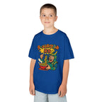 Cartoon Ramen Bowel Street Food Kids Tee, Fun Graphic Tee, Kids Cotton T-Shirt