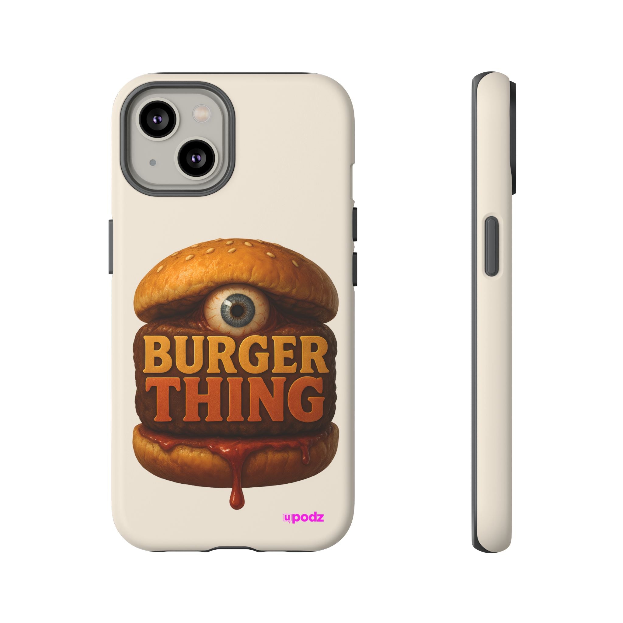 Burger Thing Design, Tough Cases, Phone Cover