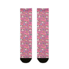 Anime Taped, Fun Playful Sublimation Crew Socks
