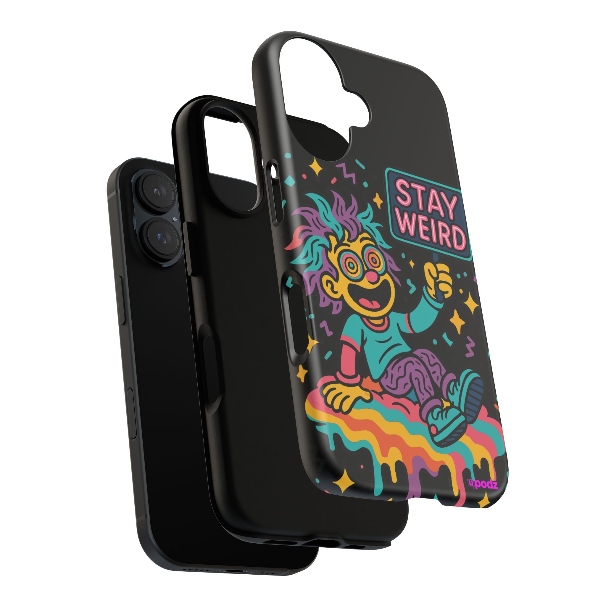 Stay Weird Design, Tough Cases, Phone Cover