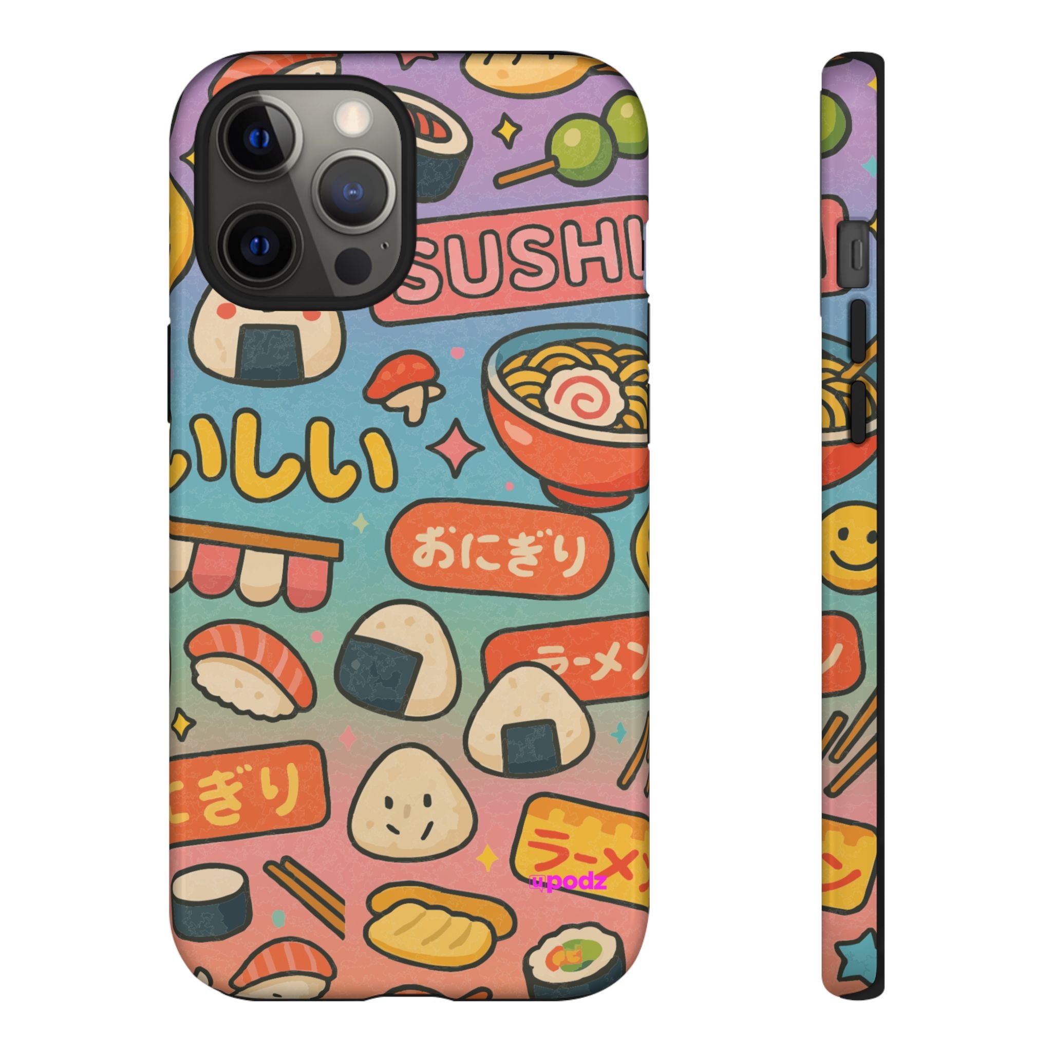 I love Sushi, White Cover Design, Tough Cases, Phone Cover