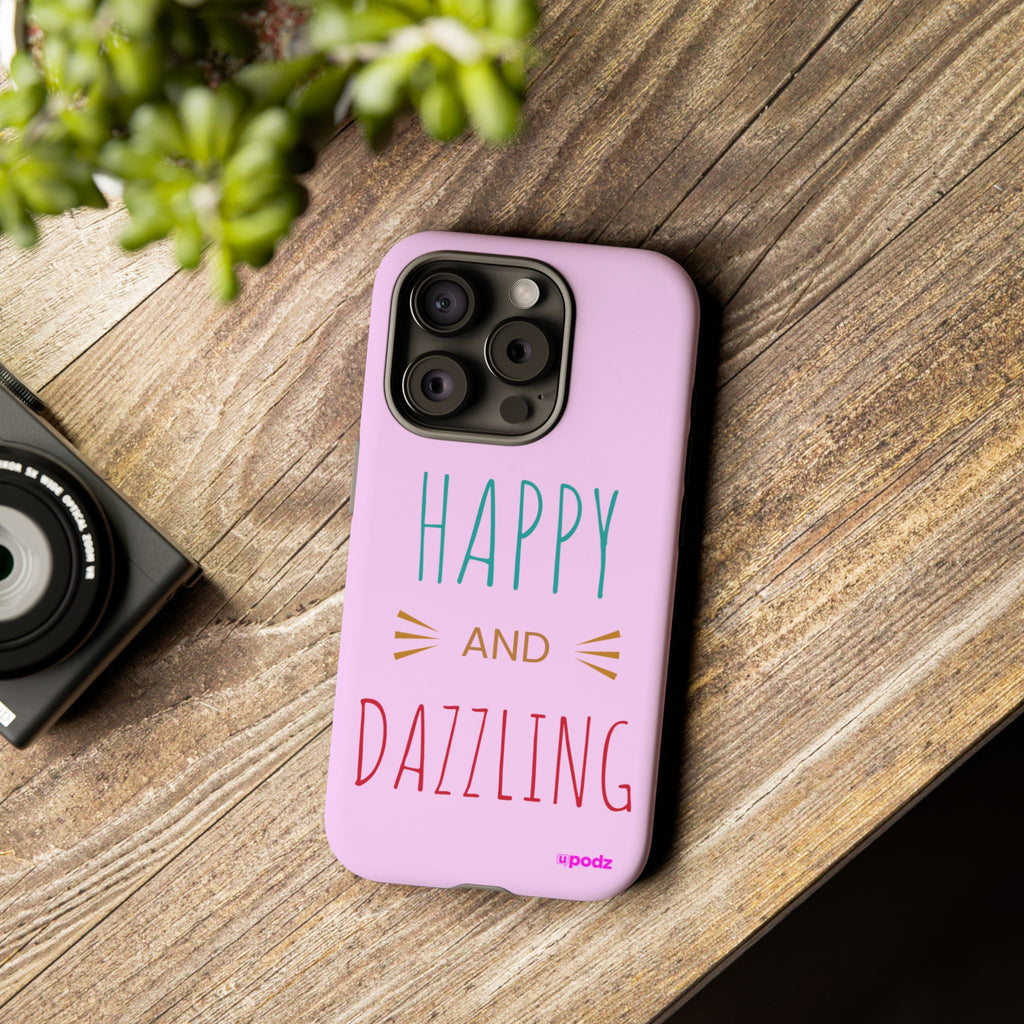 Happy Dazzling Design, Tough Cases, Phone Cover