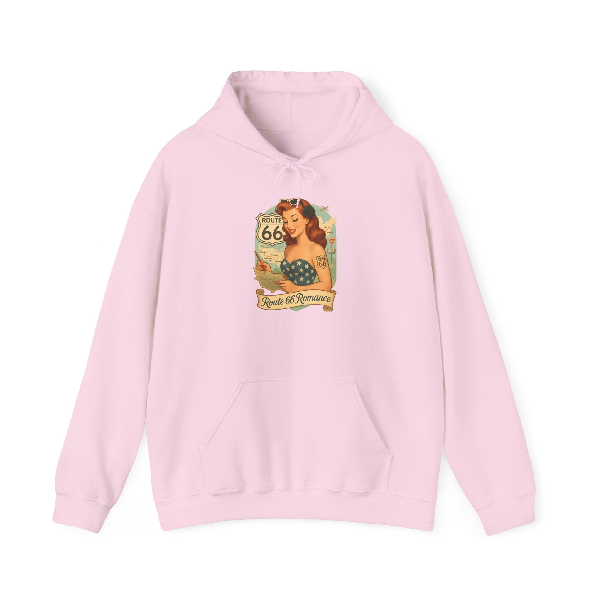 Route 66 Romance Hoodie