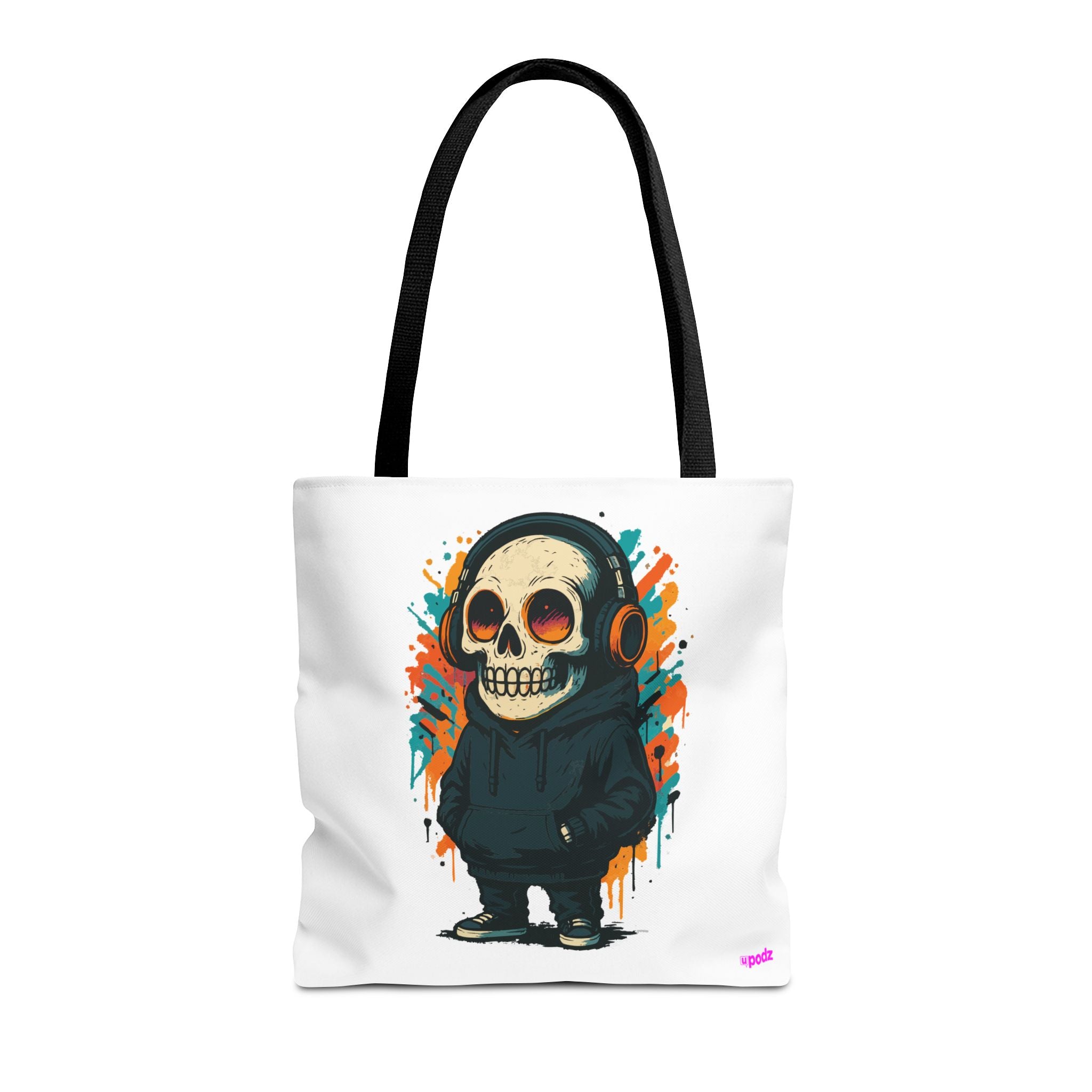 Skull Vibes Tote Bag - Quirky Fun Bag