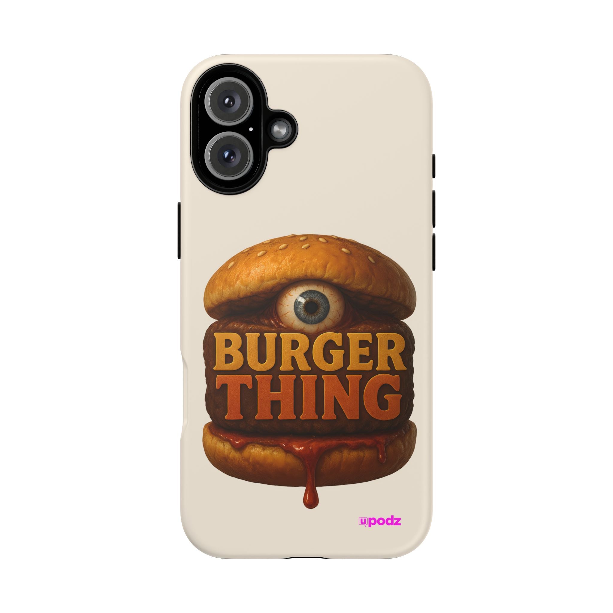 Burger Thing Design, Tough Cases, Phone Cover
