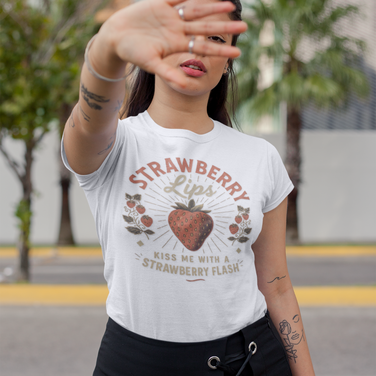 Strawberry Lips T-Shirt