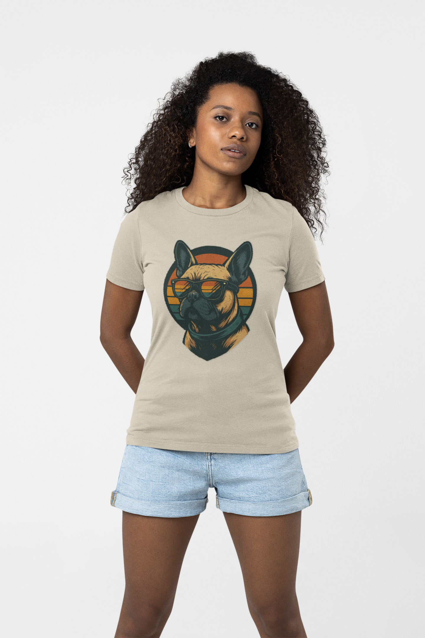Bull Dog Sunset T-Shirt