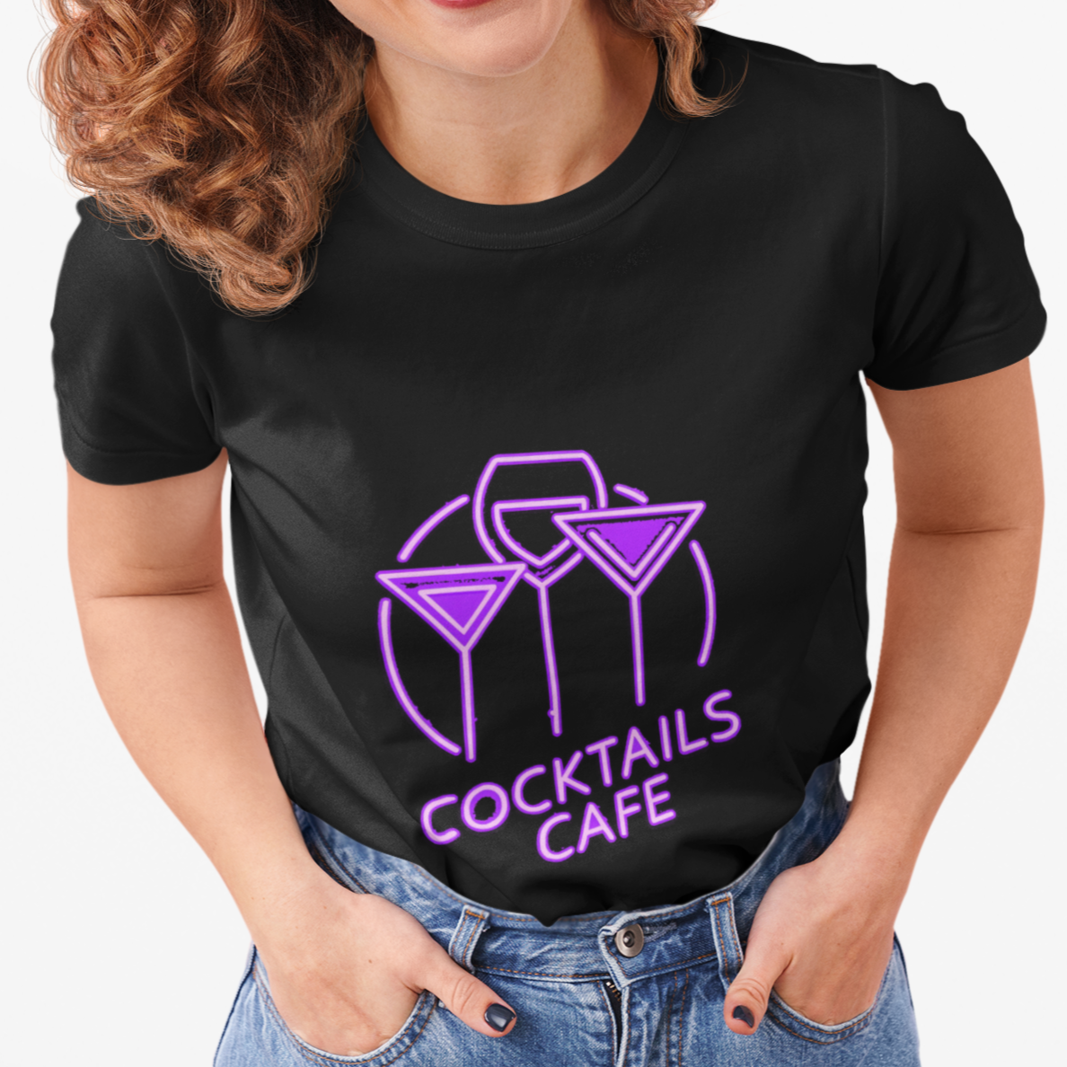 Cocktails Cafe T-Shirt