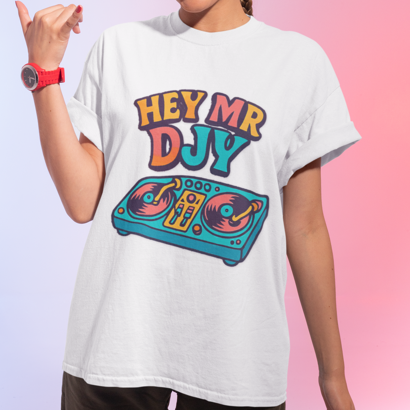 Hey Mr Dj T-Shirt