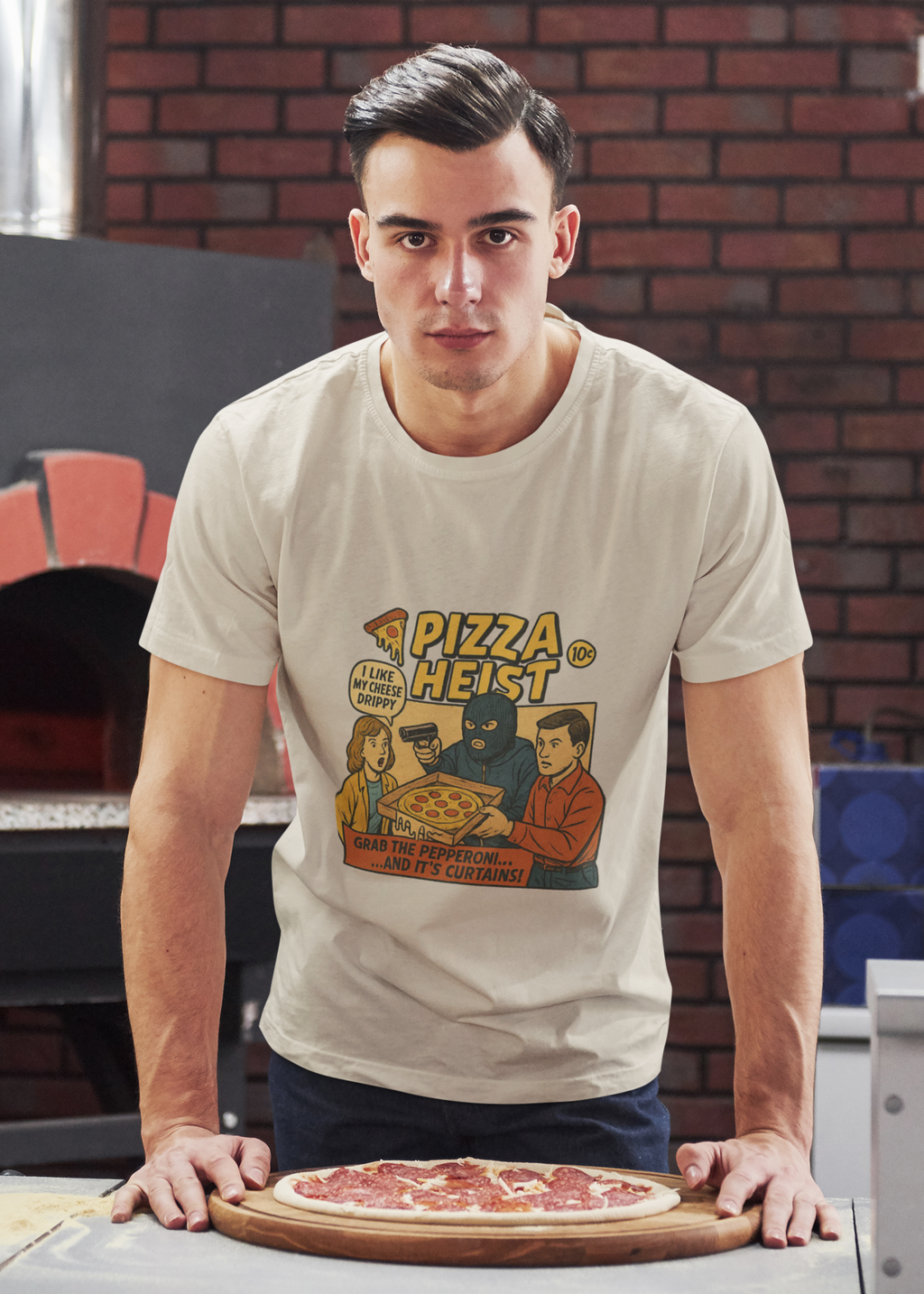 Pizza Heist Graphic Tee