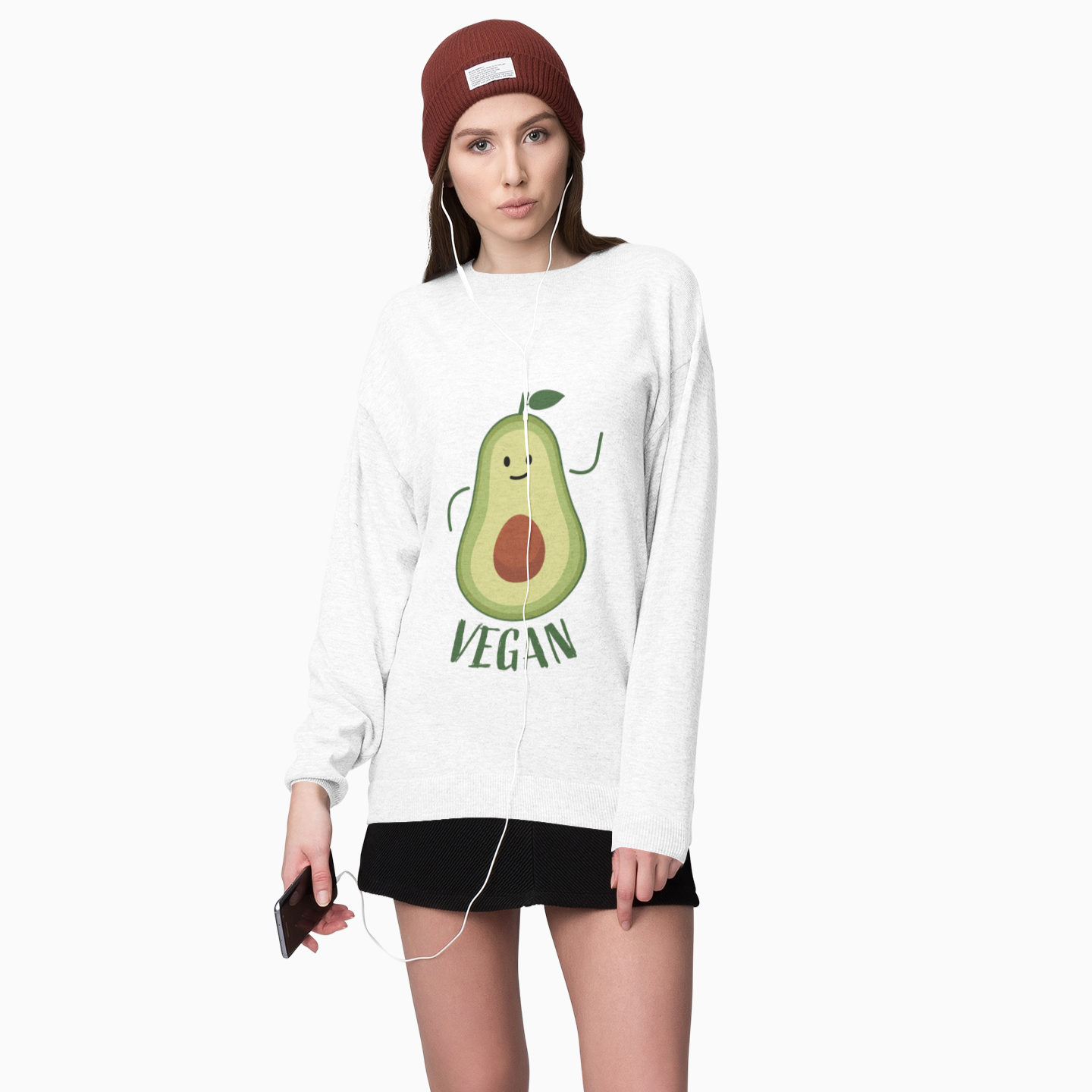 Vegan, Sweatshirt