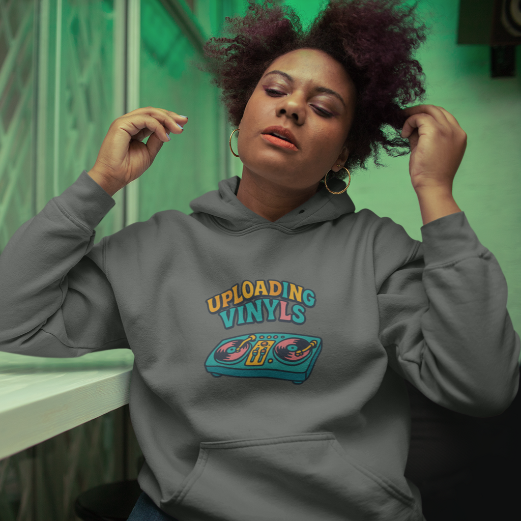 Uploading Vinyls Hoodie