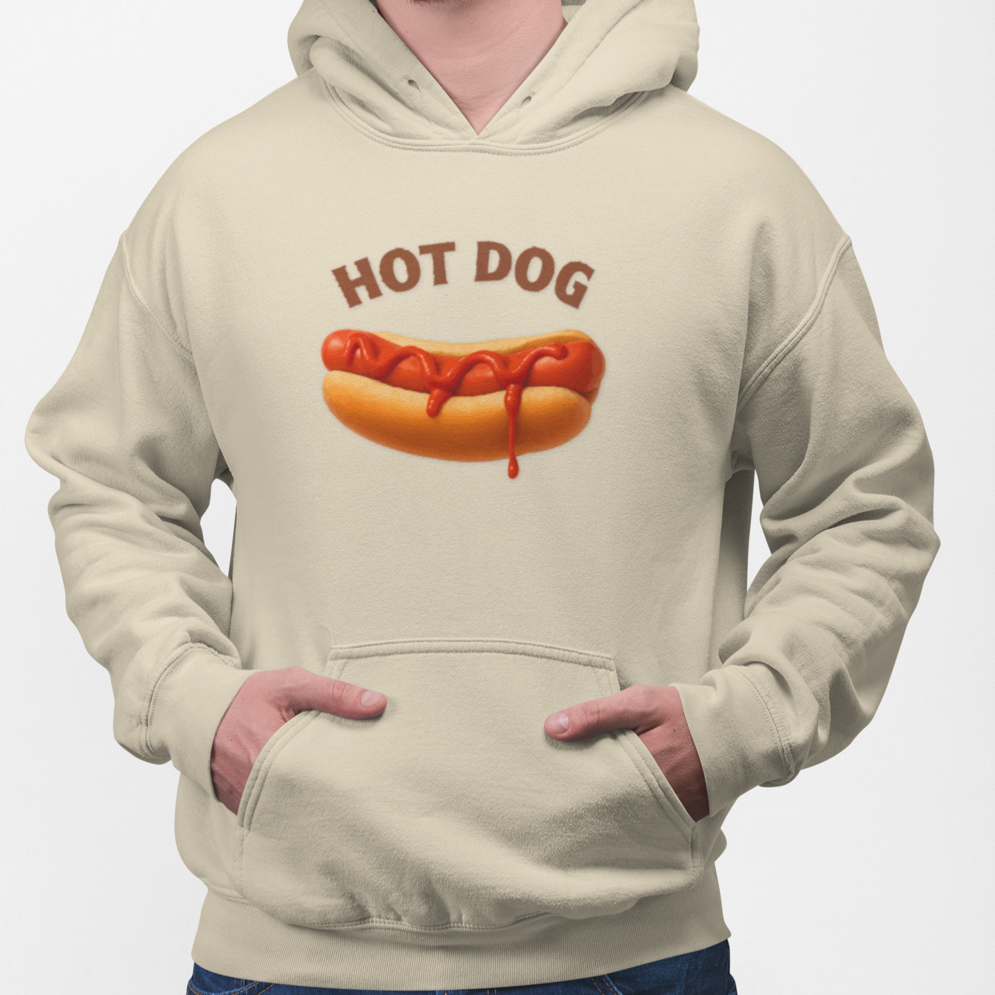 Hot Dog Unisex Hoodie - Casual Everyday Essential