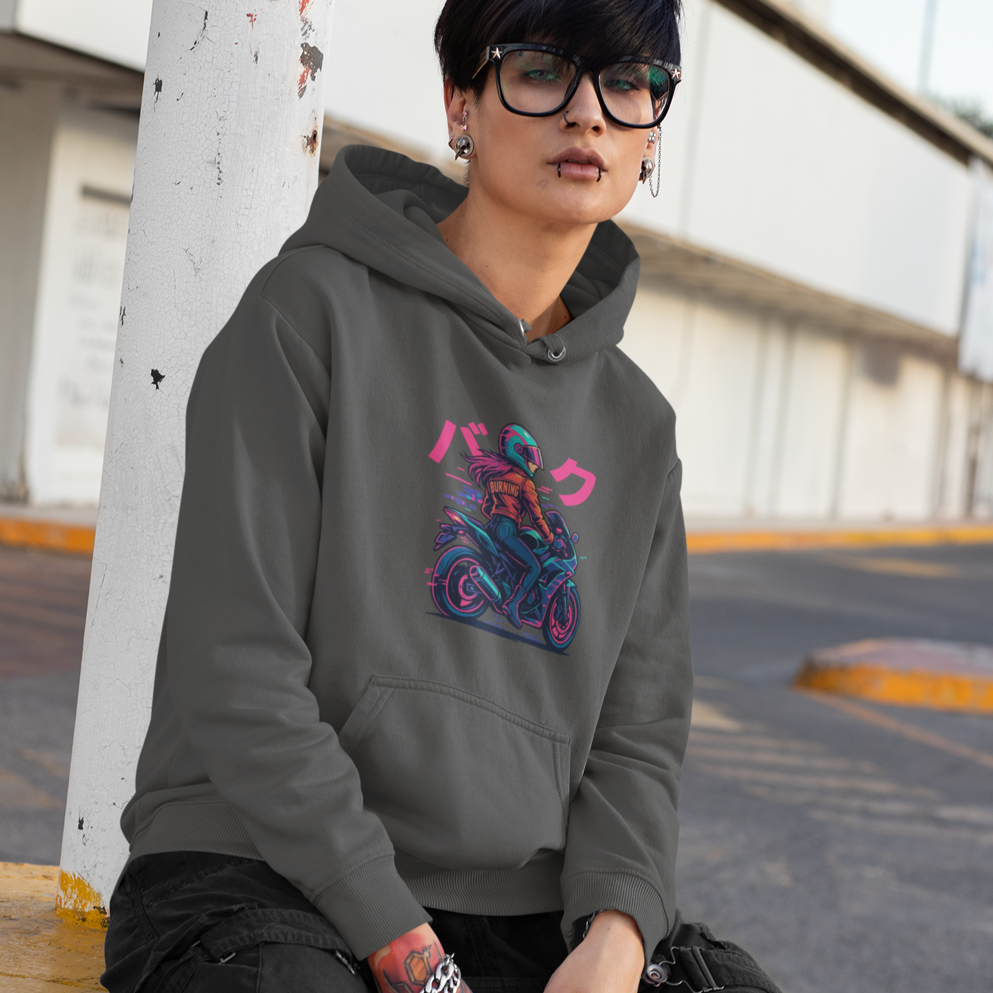 Burning Hoodie