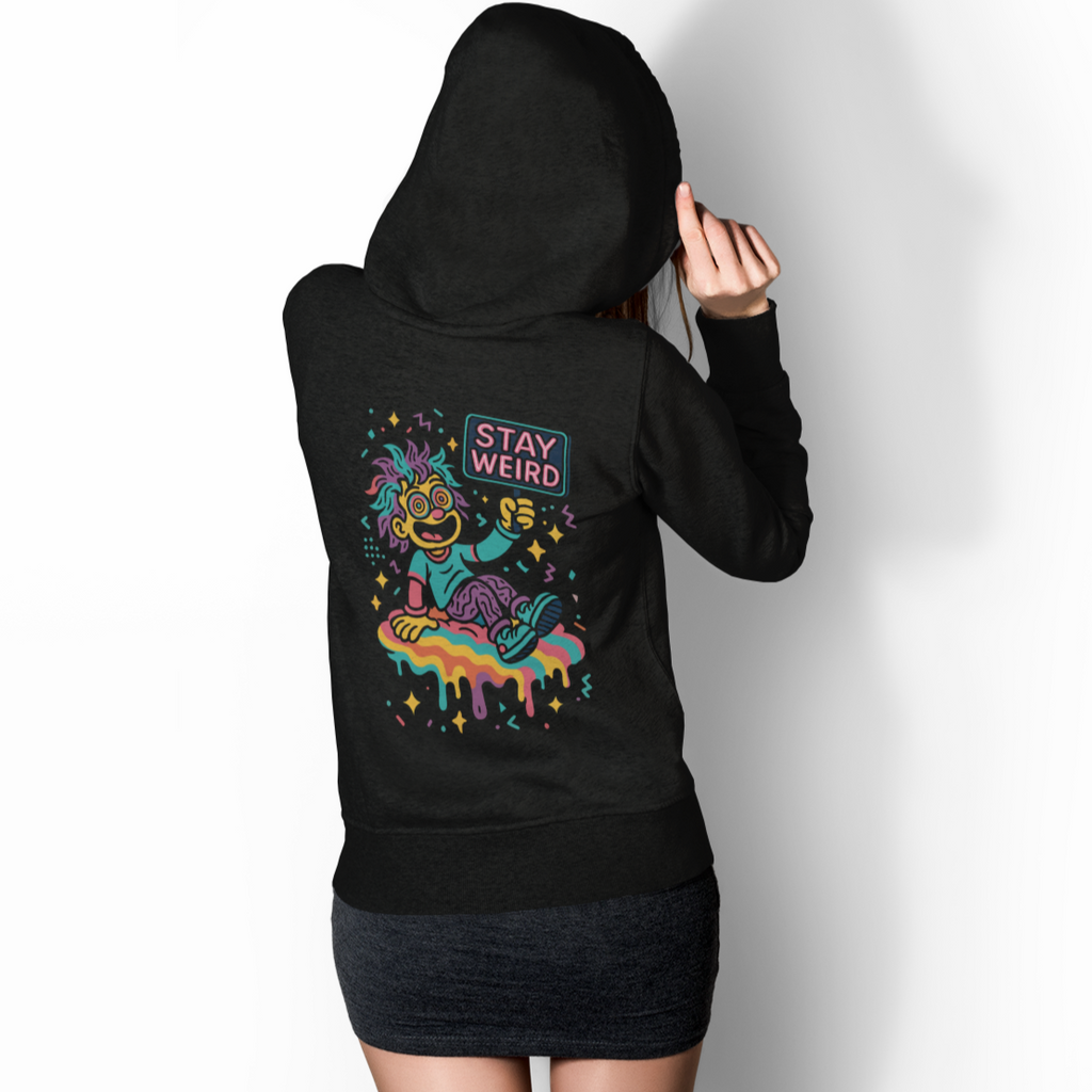 Stay Weird Cozy, Hoodie