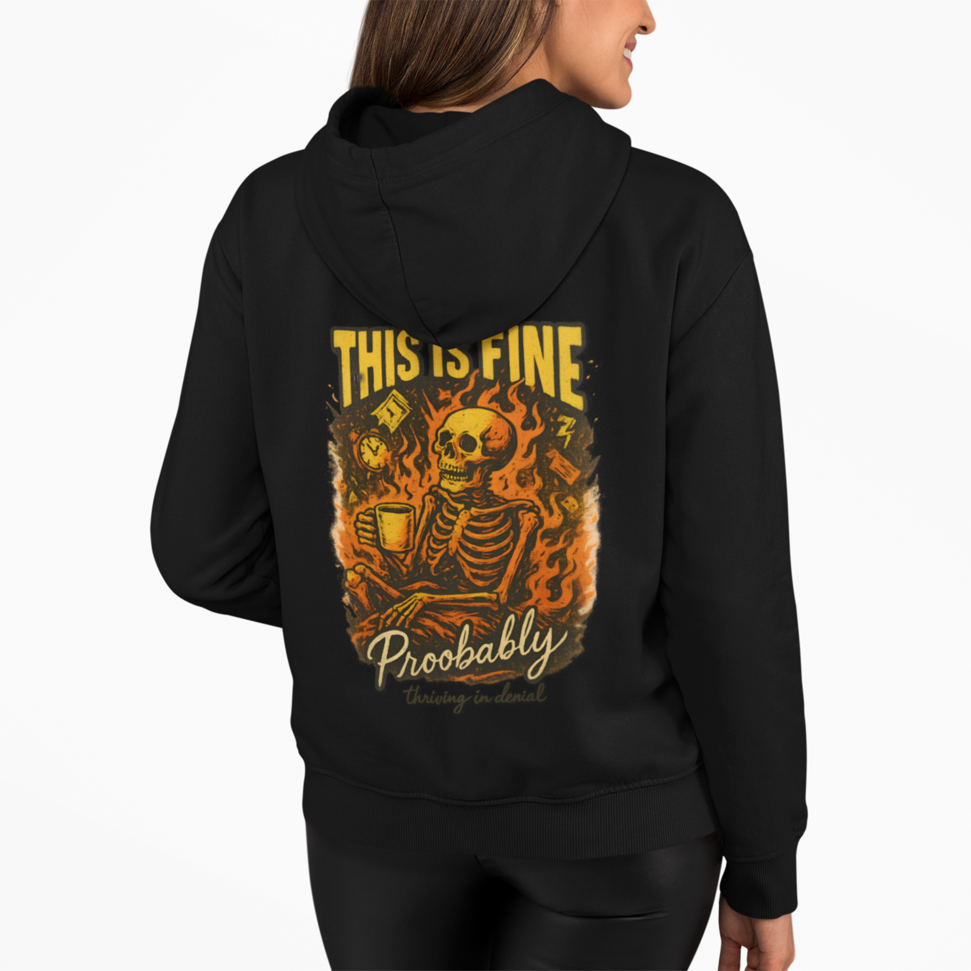 This is fine, Probably Hoodie