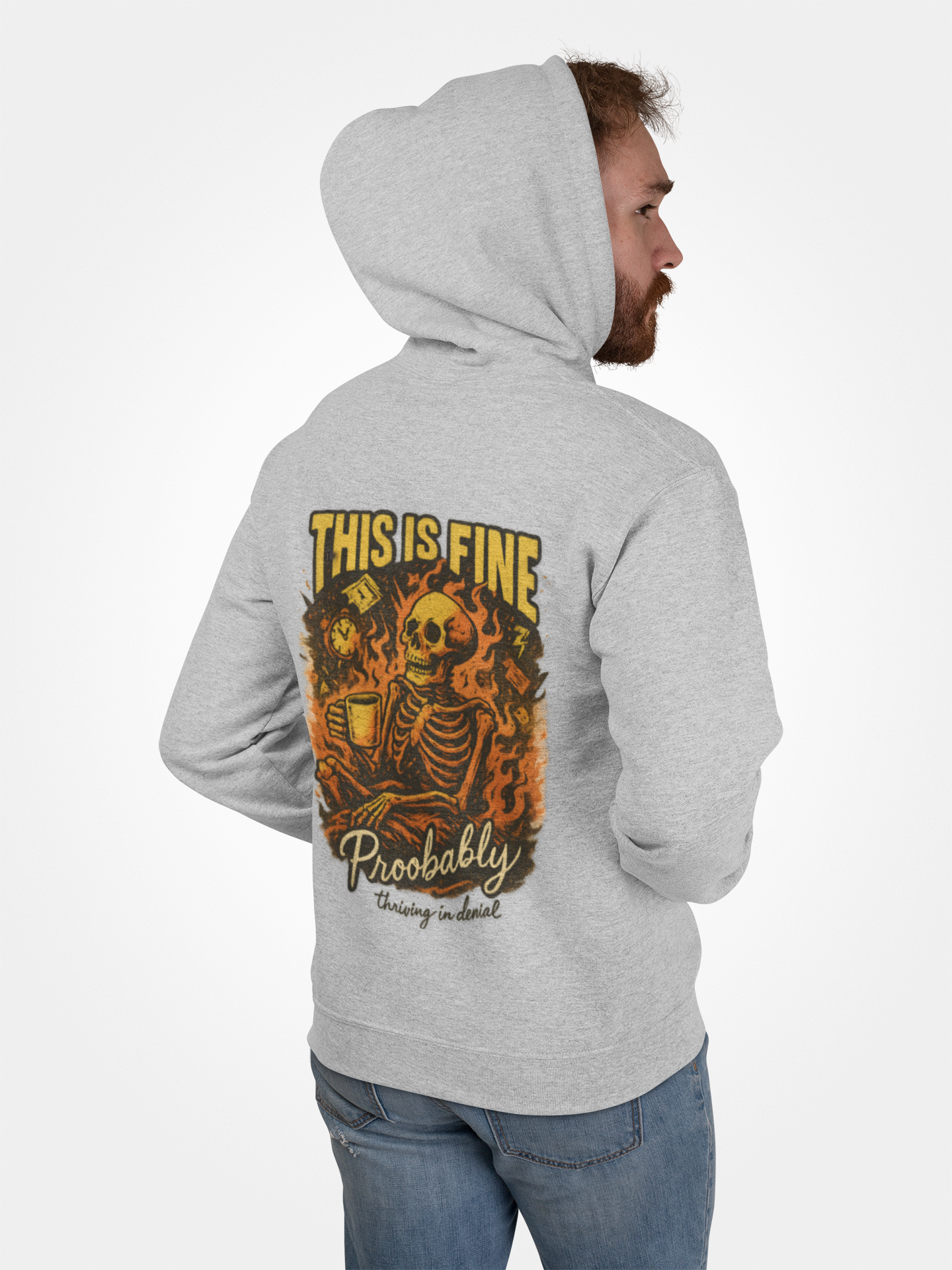 This is fine, Probably Hoodie