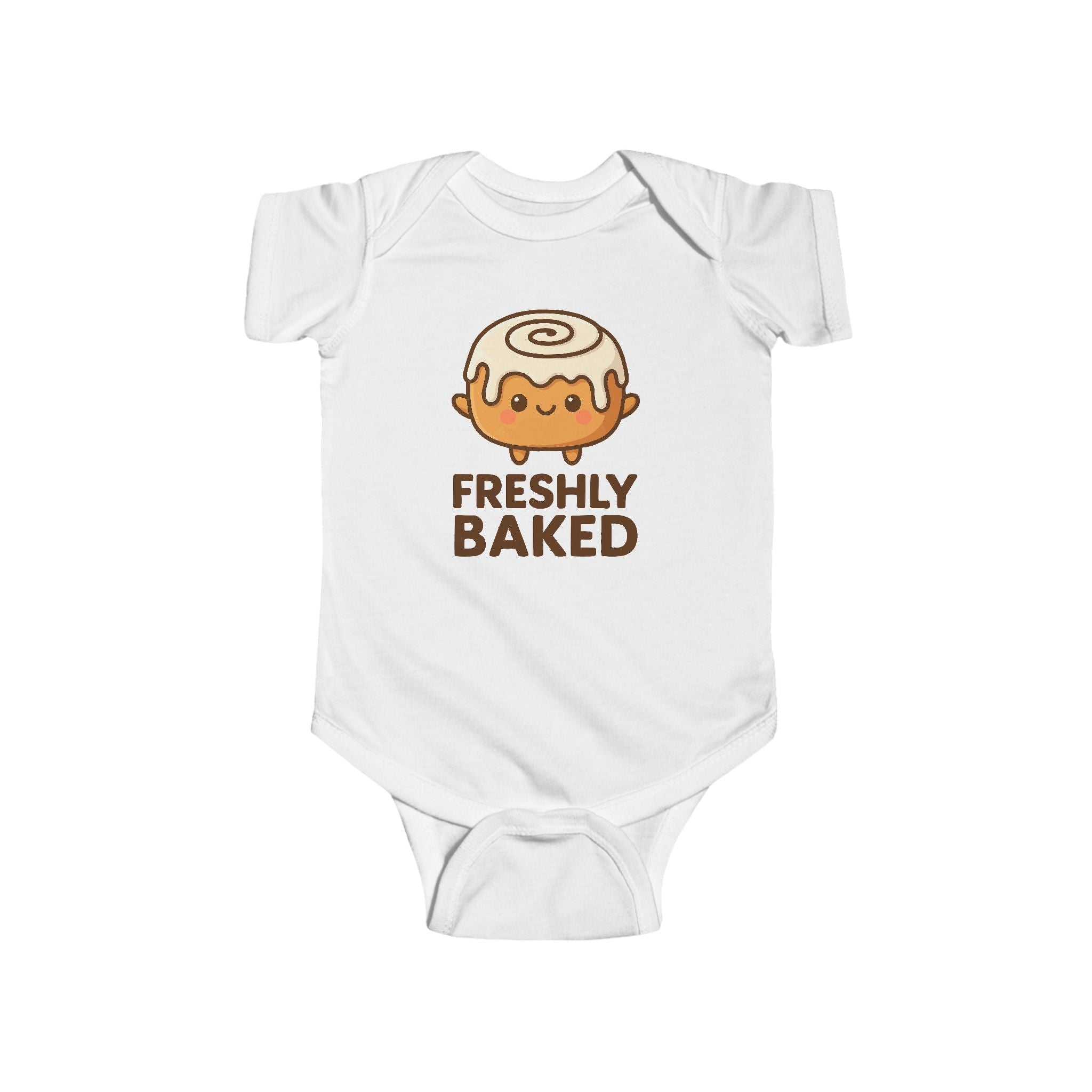 Freshly Baked Baby Bodysuit, Funny Infant Outfit, Cute Baby Clothes