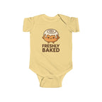 Freshly Baked Baby Bodysuit, Funny Infant Outfit, Cute Baby Clothes
