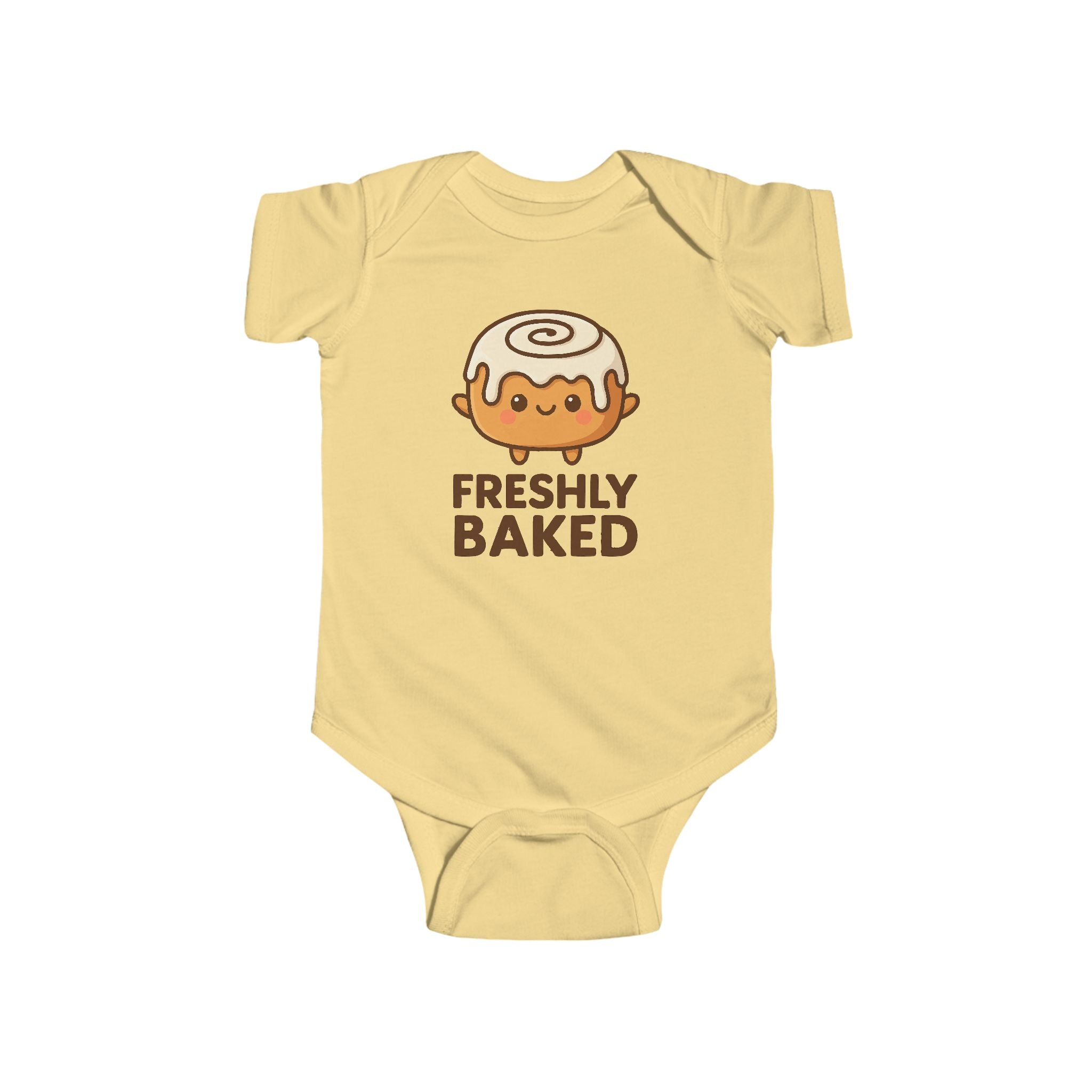 Freshly Baked Baby Bodysuit, Funny Infant Outfit, Cute Baby Clothes
