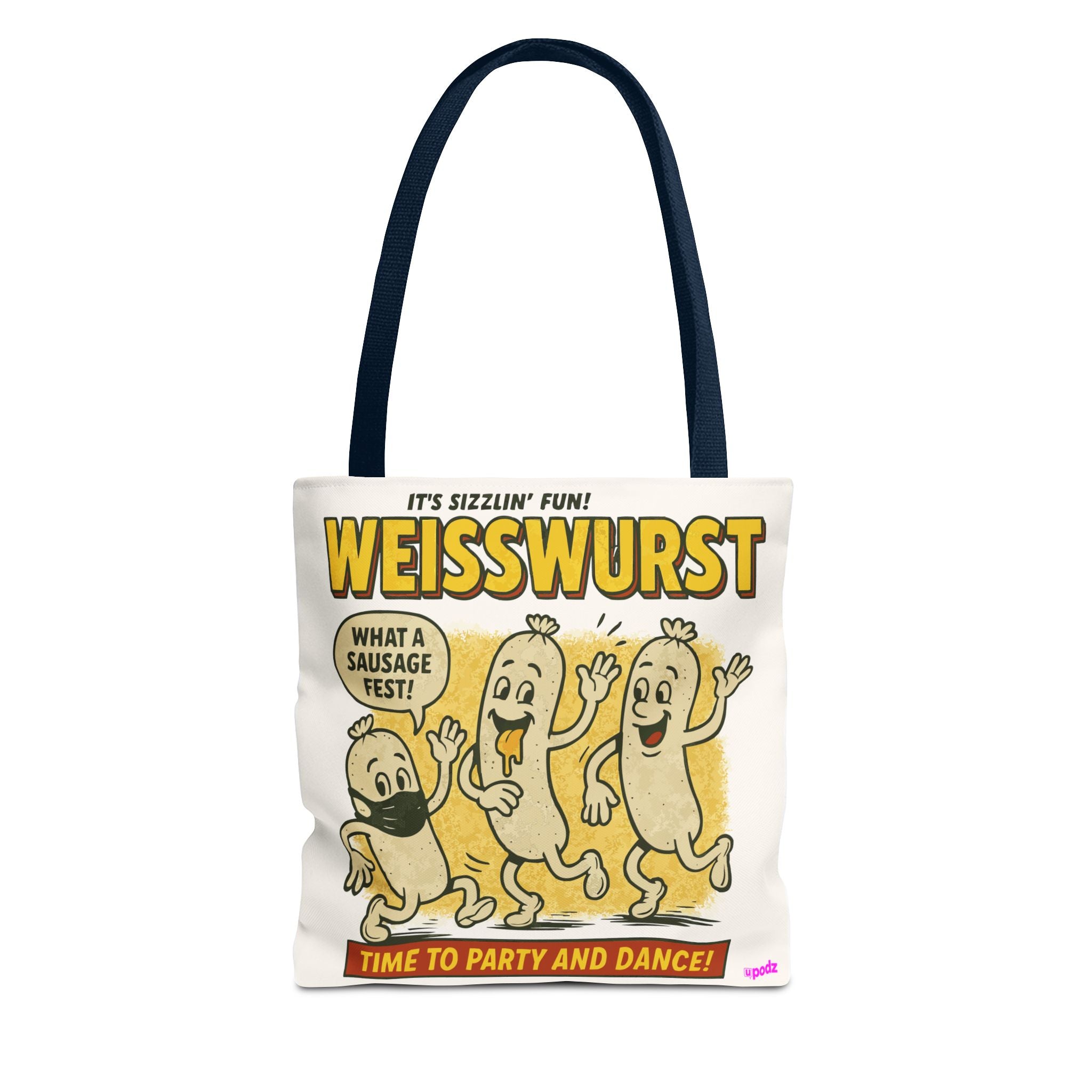 Weiner Fest Tote Bag - Quirky Fun Bag