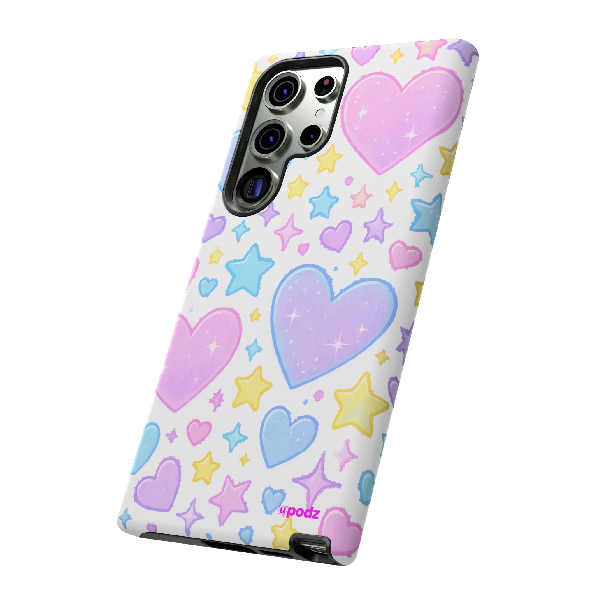 Colourful Doodle Design, Tough Cases, Phone Cover
