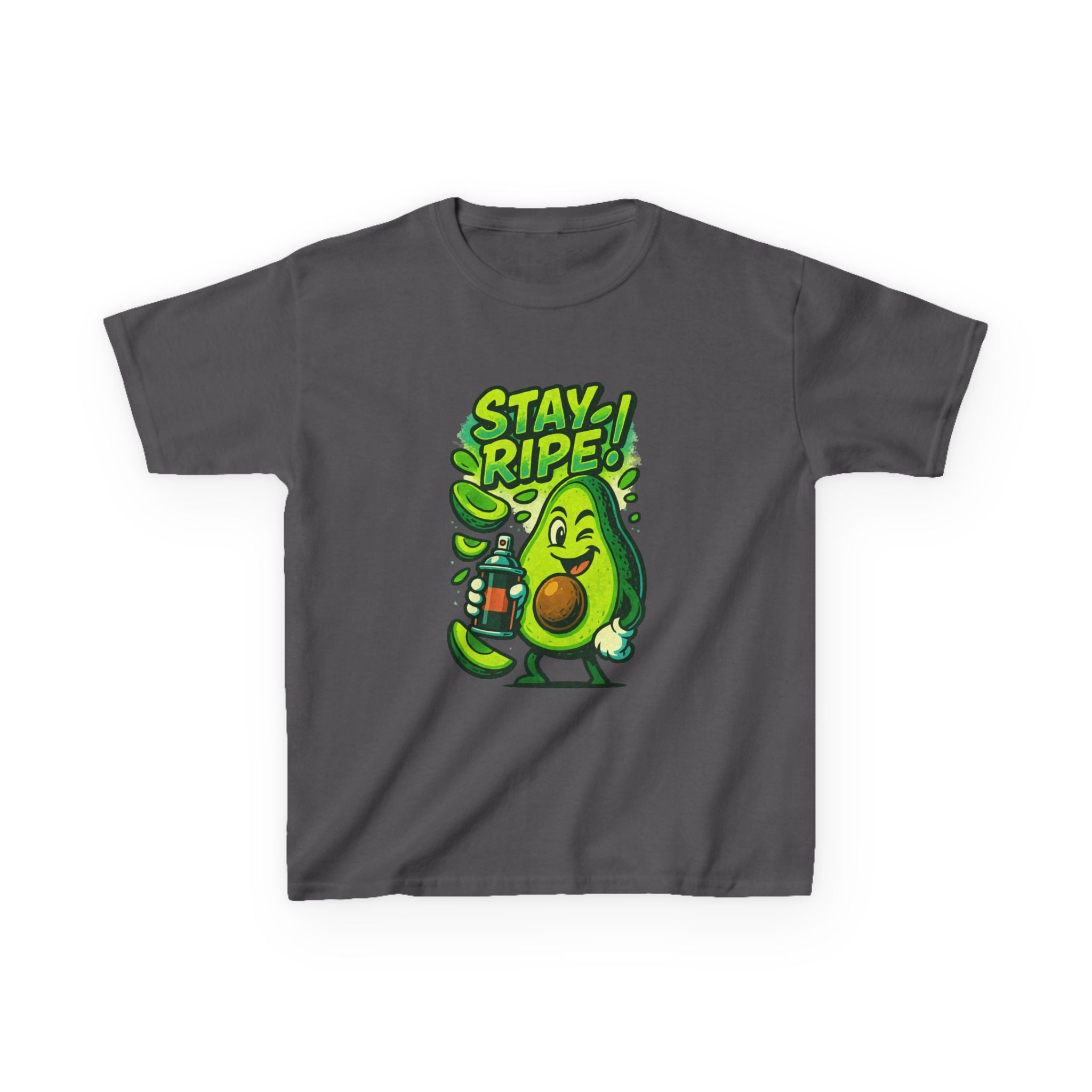 Stay Ripe Kids Tee, Fun Graphic Tee, Kids Cotton T-Shirt