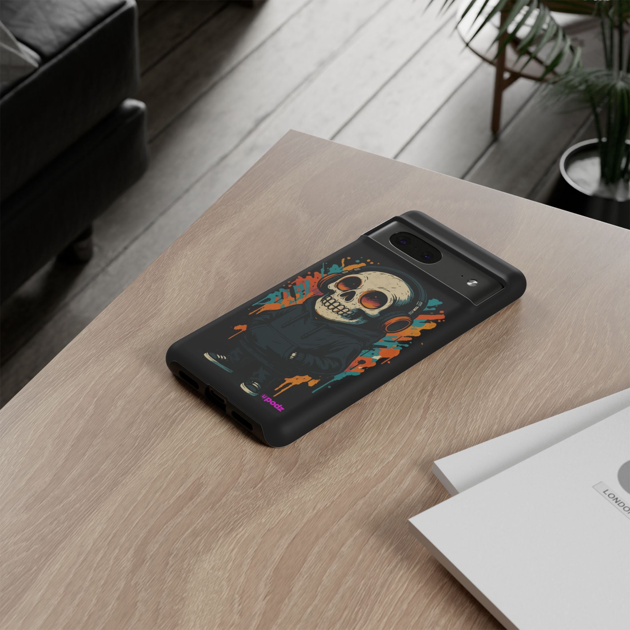 Skull Vibes Design, Tough Cases, Phone Cover