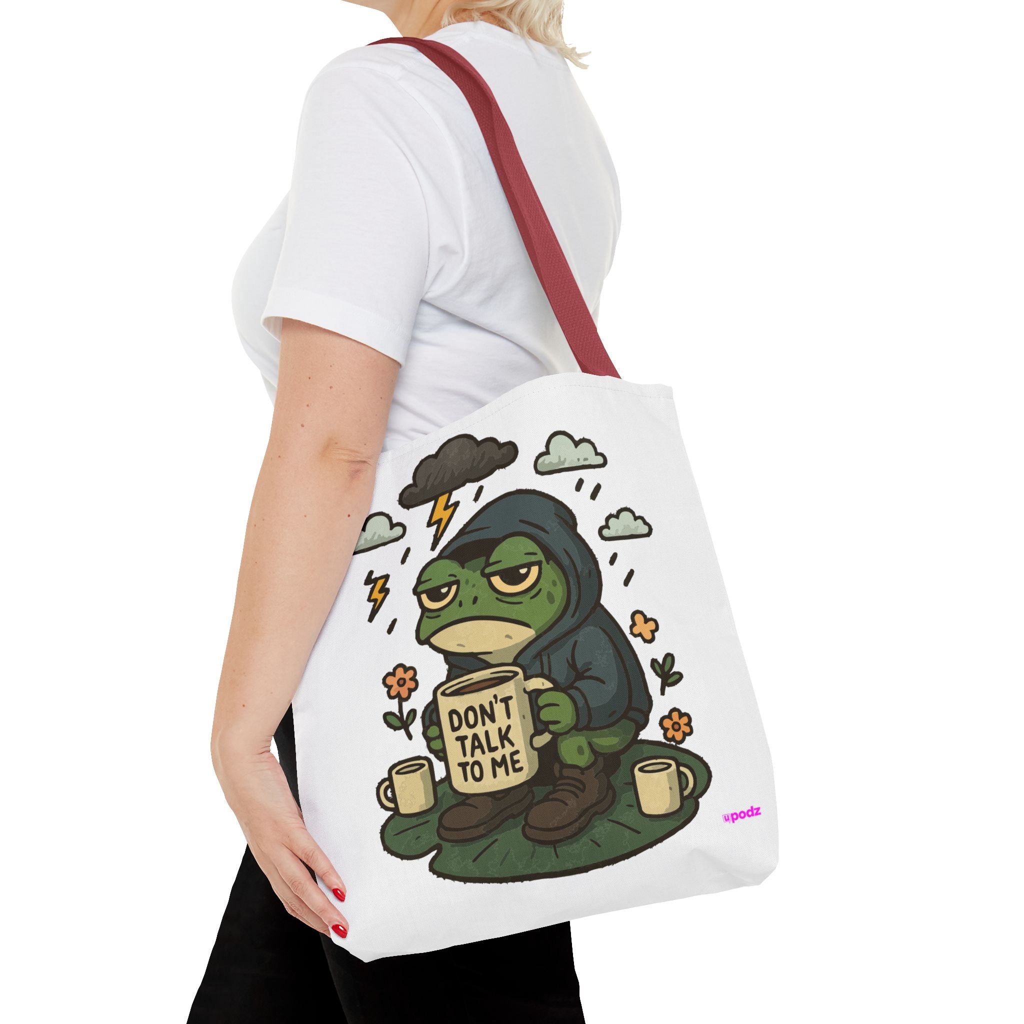 Dont Talk Tote Bag - Quirky Fun Bag