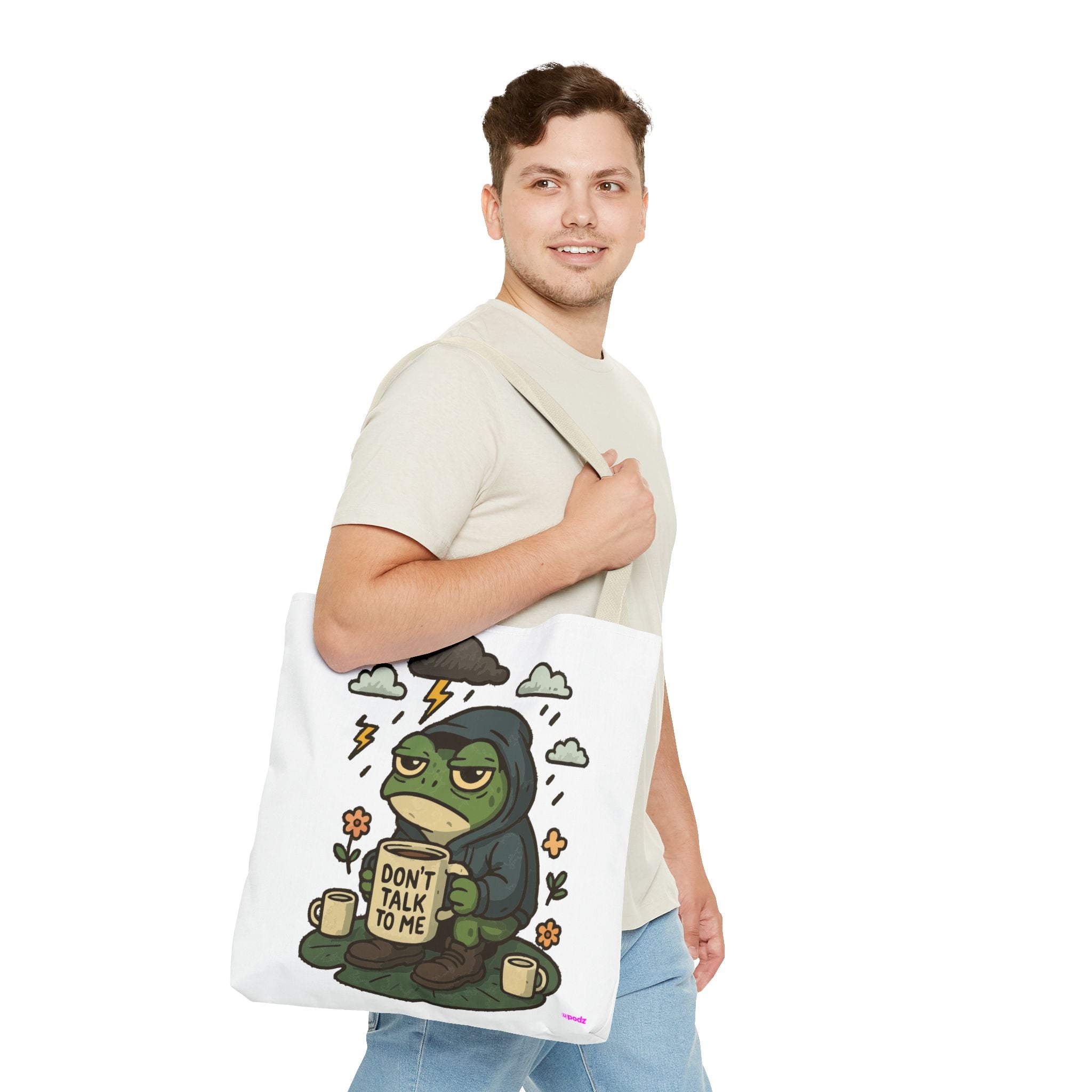 Dont Talk Tote Bag - Quirky Fun Bag