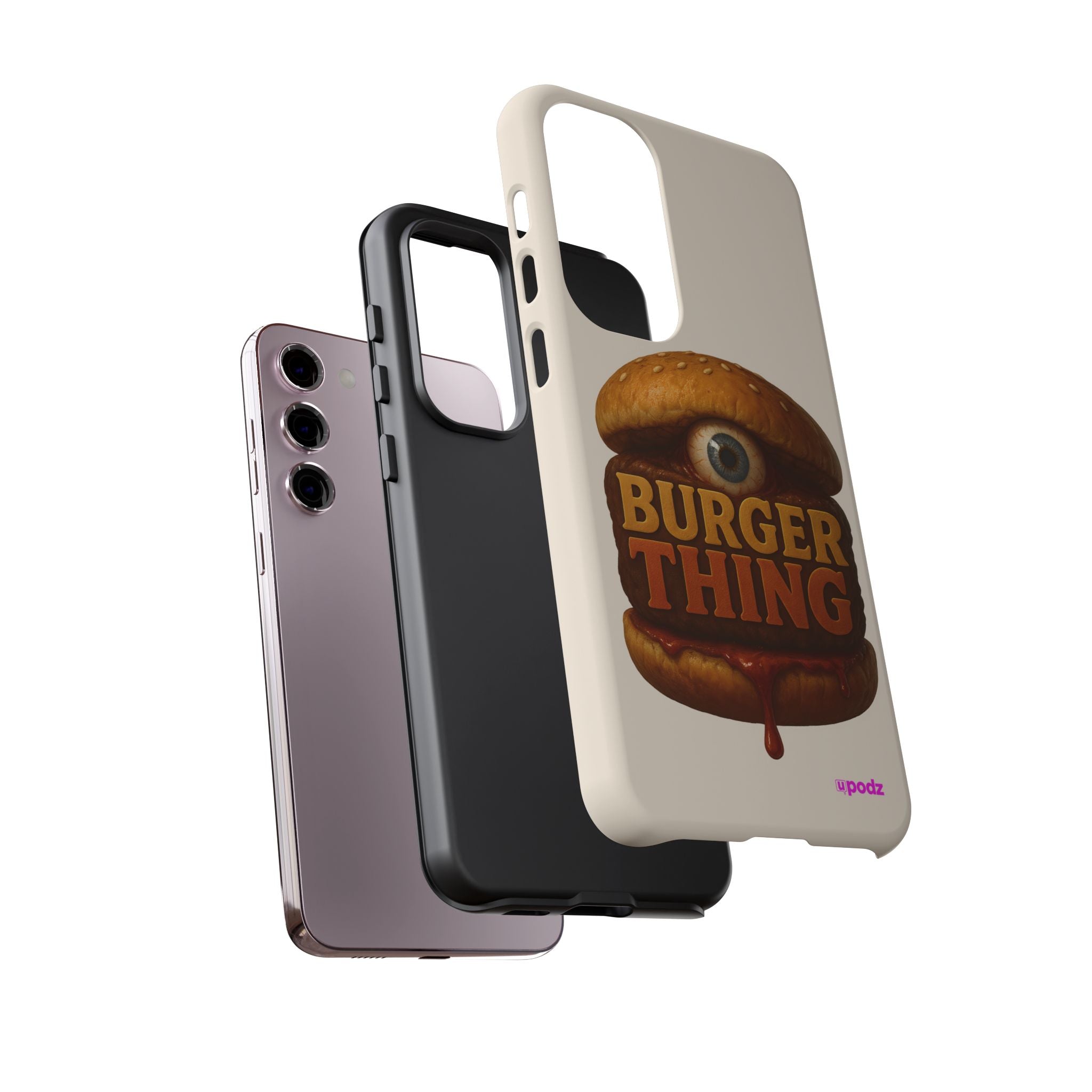 Burger Thing Design, Tough Cases, Phone Cover