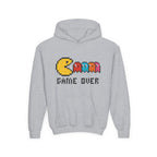 Game Over Youth Hooded Sweatshirt, Casual Wear