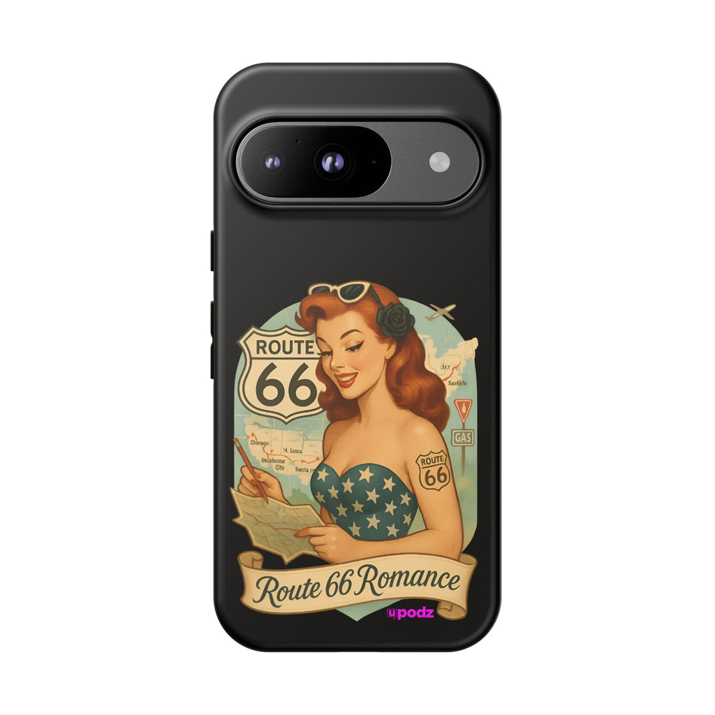 Route 66 Design, Tough Cases, Phone Cover, Unique Gift