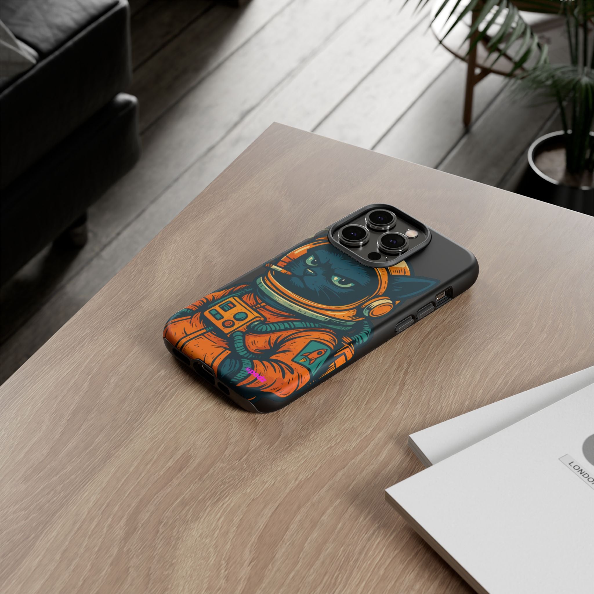 Smoking Cat Design, Tough Cases, Phone Cover
